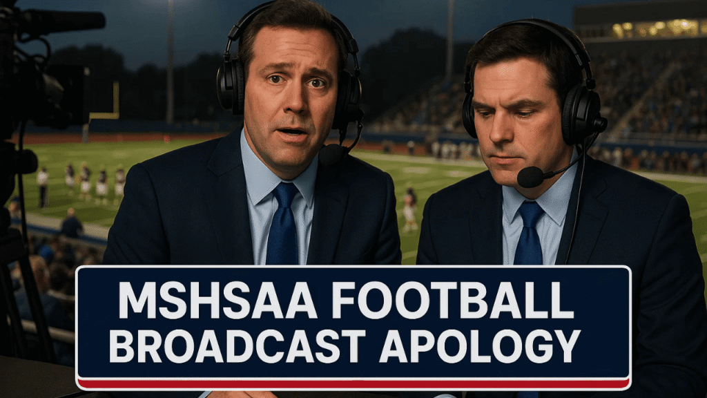 mshsaa football broadcast apology