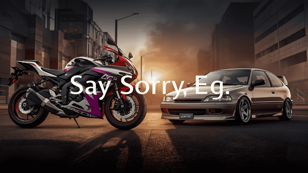 Y15ZR Say Sorry EG Civic: The Rivalry Between Two Automotive Icons y15zr say sorry eg civic