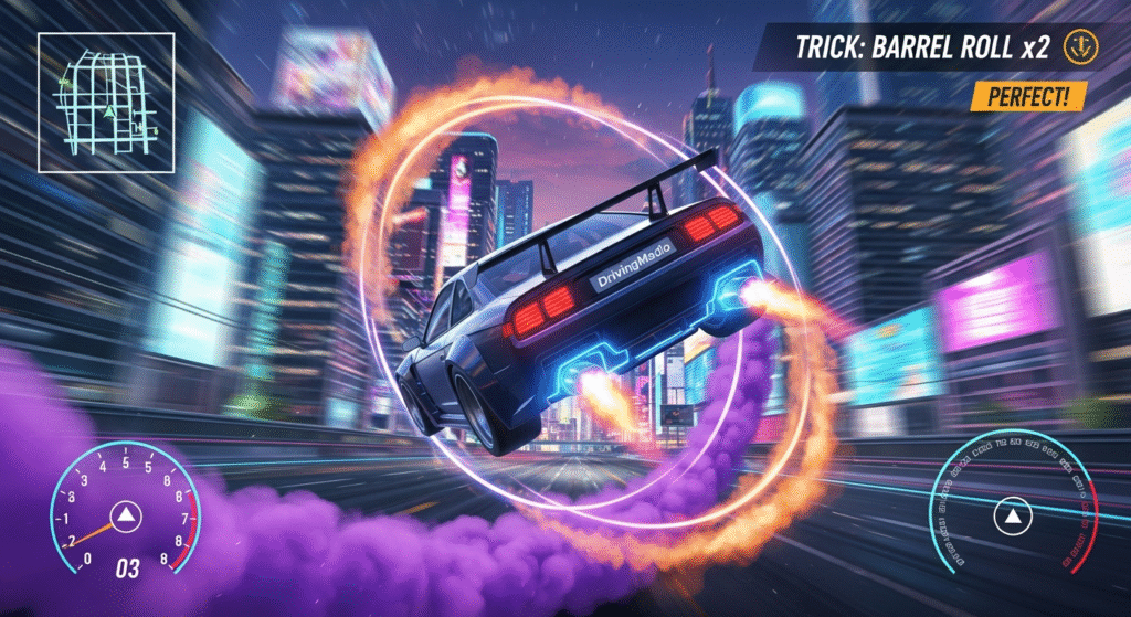 DrivingMadio Do a Barrel Roll 2 Times