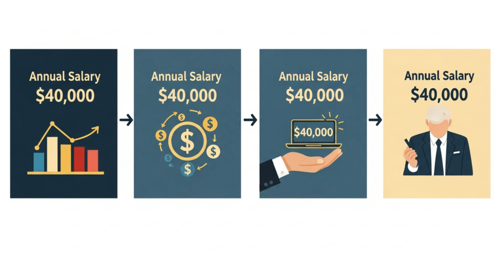 40 000 A Year is How Much an Hour