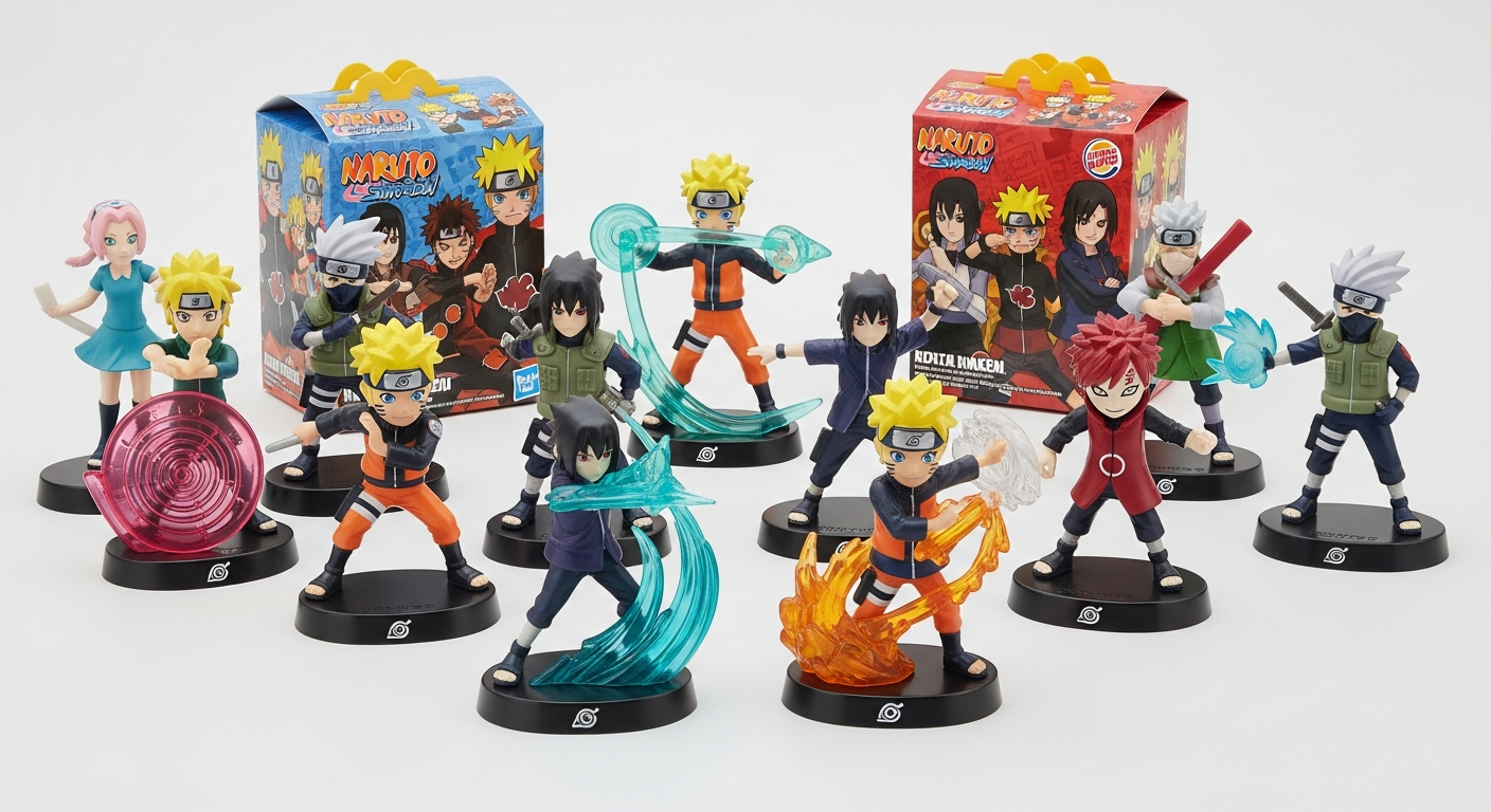 Burger King Naruto Toys